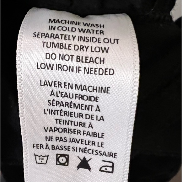 n:philanthropy Rise Dress in Black Cat 100% Cotton Women’s Size L - Picture 9 of 9